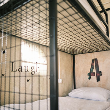 Mixed shared room with 7 beds